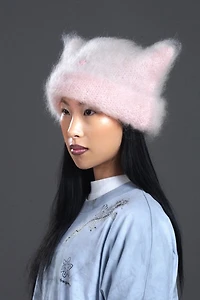 High Frequency x Spicie Kitty Mohair Hat