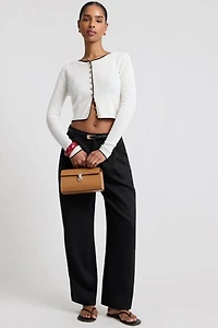 Onia Linen Rib Cardigan