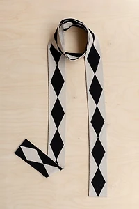 TBCo Merino Wool Harlequin Skinny Scarf