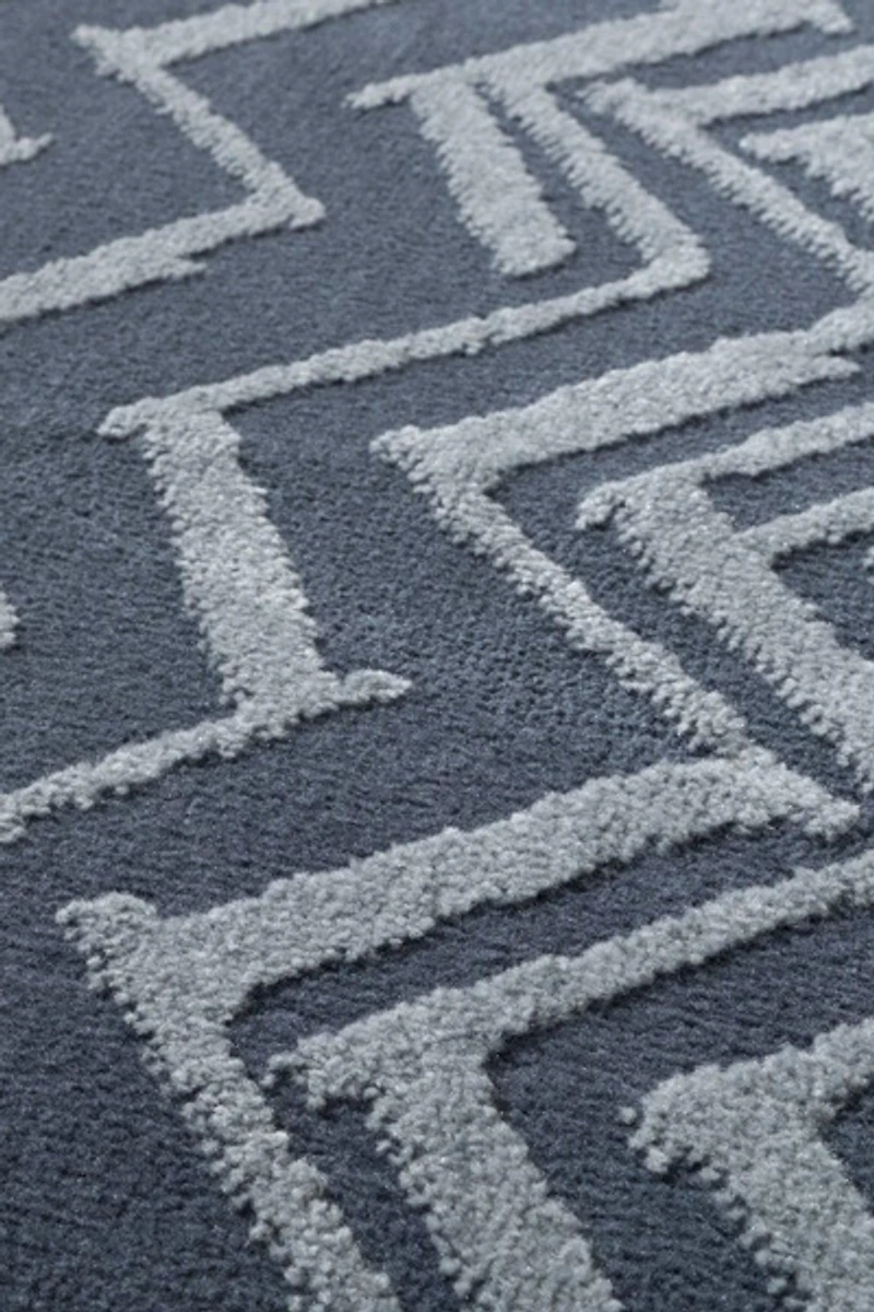 Revival Zig Washable Rug