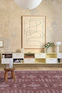 Revival Garland Slim Washable Rug