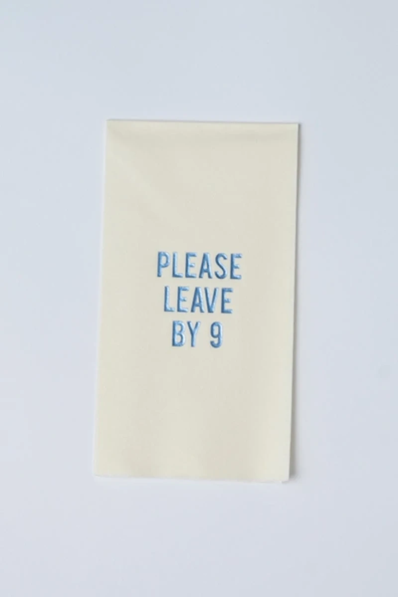No Reservations Disposable Hand Towel