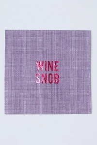 No Reservations Disposable Cocktail Napkin