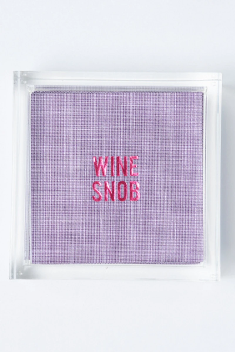 No Reservations Disposable Cocktail Napkin