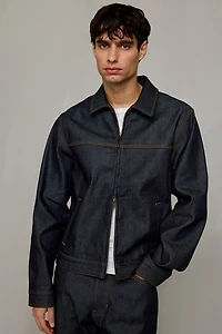 BDG Premium Selvedge Denim Zip Jacket