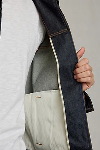 BDG Premium Selvedge Denim Zip Jacket