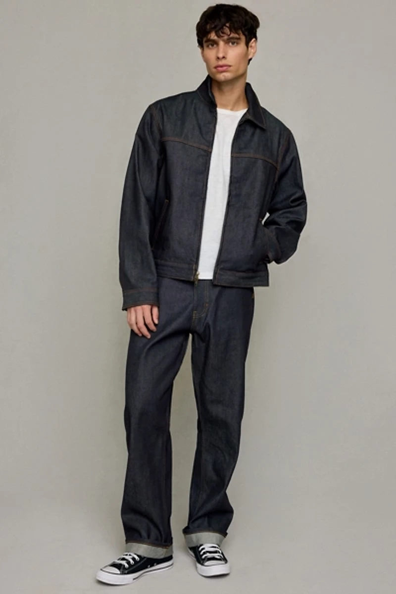 BDG Premium Selvedge Denim Zip Jacket