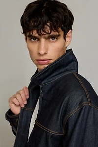 BDG Premium Selvedge Denim Zip Jacket