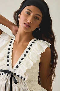 Kimchi Blue Eva Ruffle Lace Babydoll Blouse
