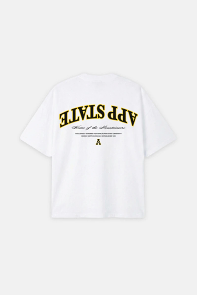 Upside App State Mountaineers Oversized Tee
