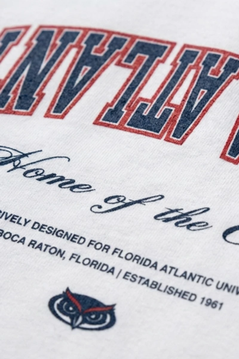 Upside Florida Atlantic Owls Oversized Tee