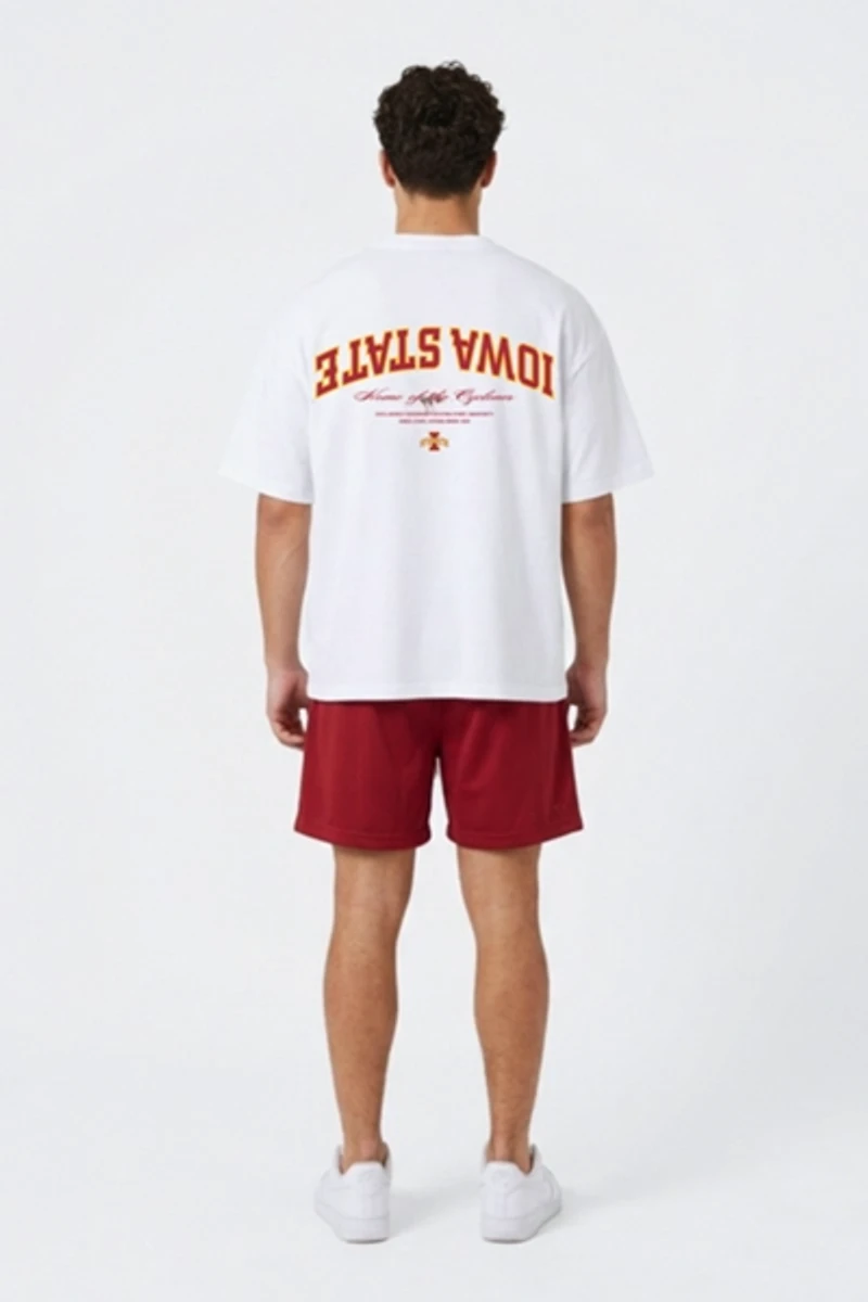 Upside Iowa State Cyclones Oversized Tee