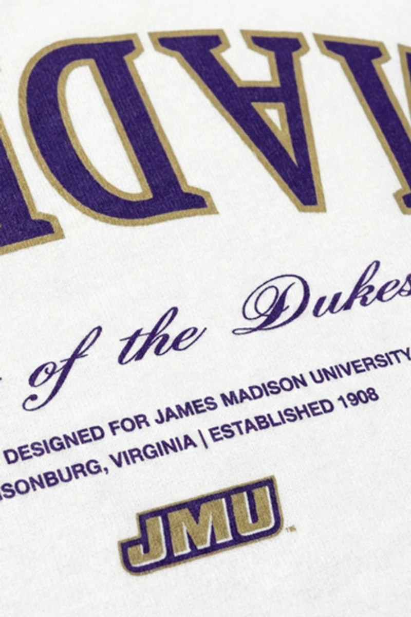 Upside JMU Dukes Oversized Tee