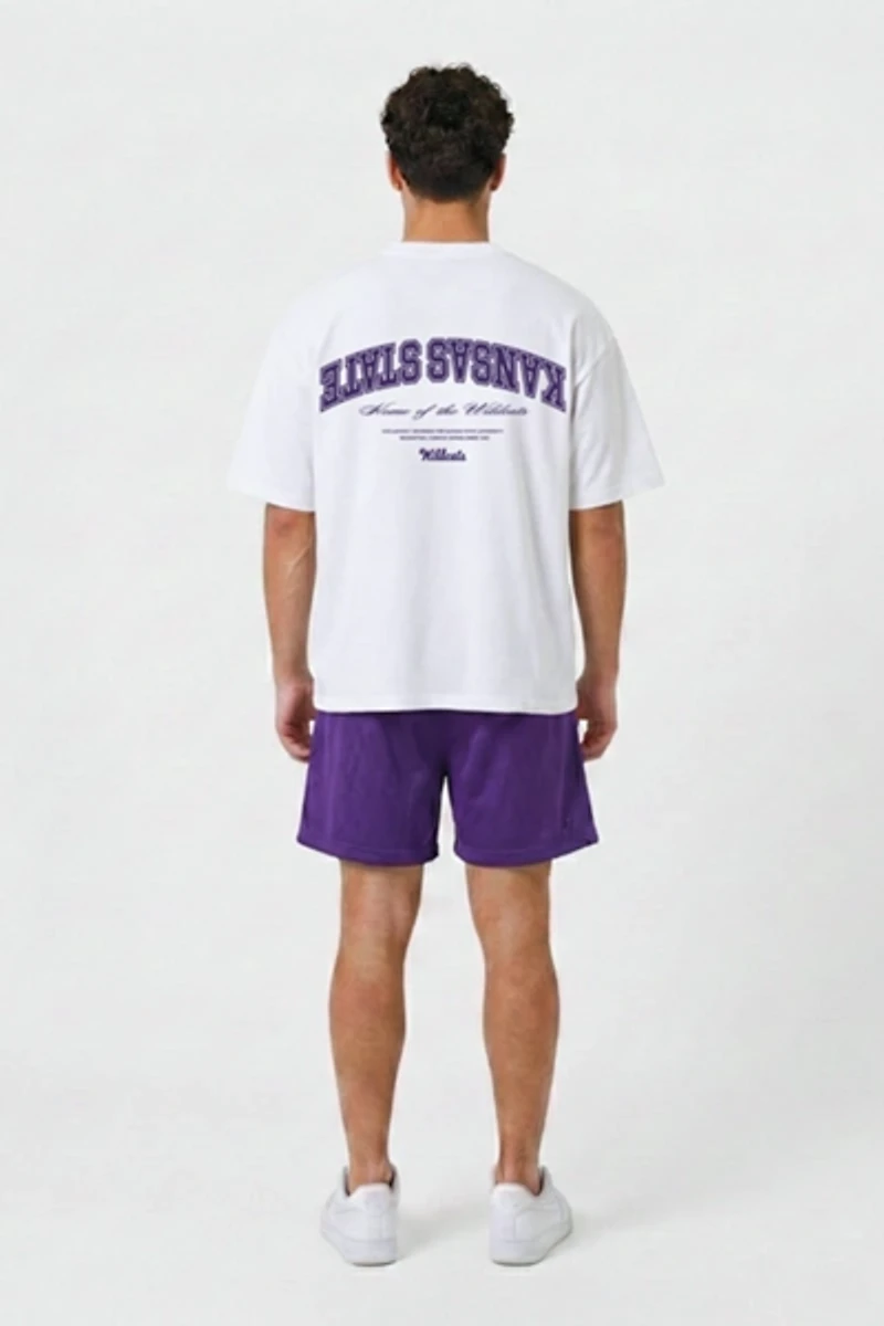Upside Kansas State Wildcats Oversized Tee