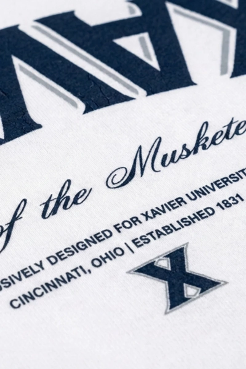 Upside Xavier Musketeers Oversized Tee