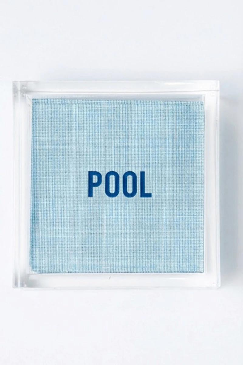 No Reservations Summer Disposable Cocktail Napkin