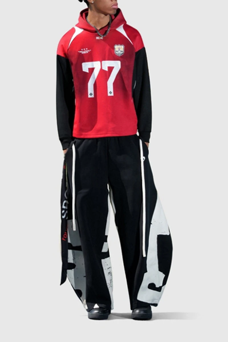 Aelfric Eden 77 Color Blocking Pullover Hoodie