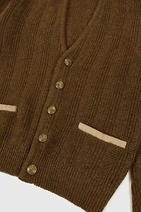 Vintage Knit Cardigan Sweater
