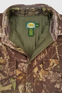 Vintage Cabela's Tree Fleece Camo Button-Down Shirt
