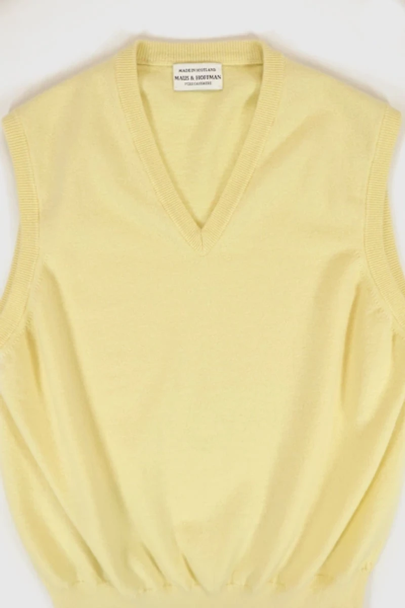 Vintage Cashmere Sweater Vest