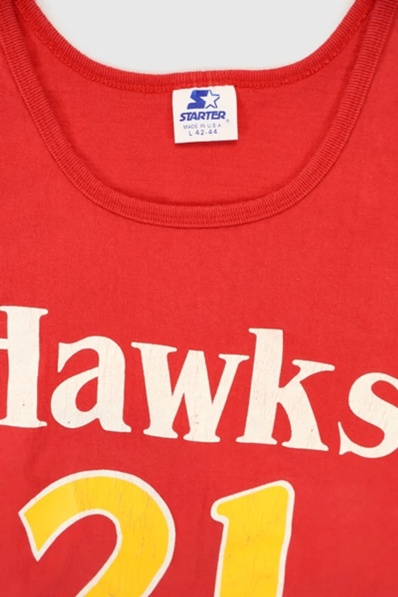 Vintage Dominique Wilkins Atlanta Hawks Tank Top