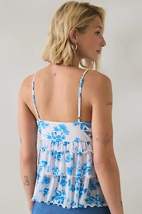 Kimchi Blue Marsha Tiered Ruffle Babydoll Cami