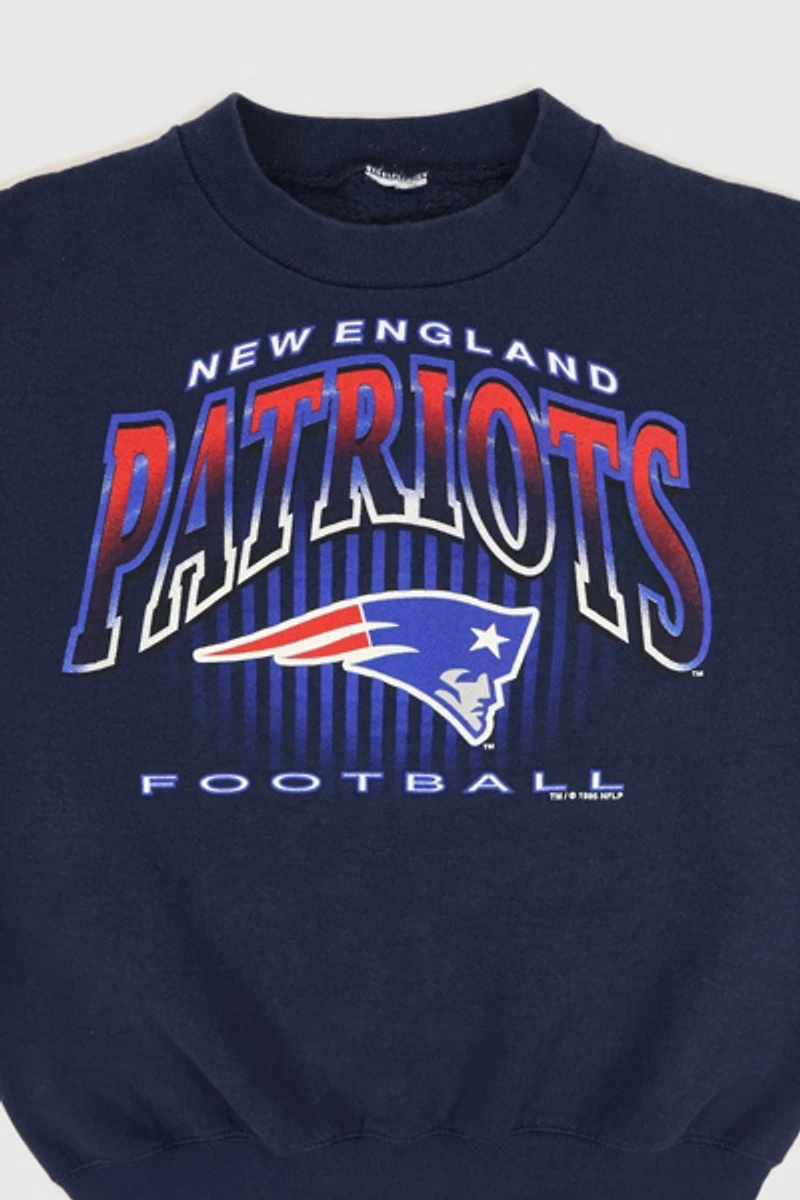 Vintage New England Patriots Football Crewneck