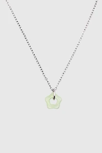 Gemini Jewels Baby Jade Star Necklace