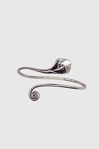 Gemini Jewels Calla Lily Bangle Bracelet
