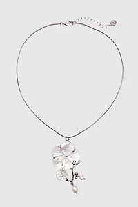 Gemini Jewels Mermaid Treasure Flower Necklace