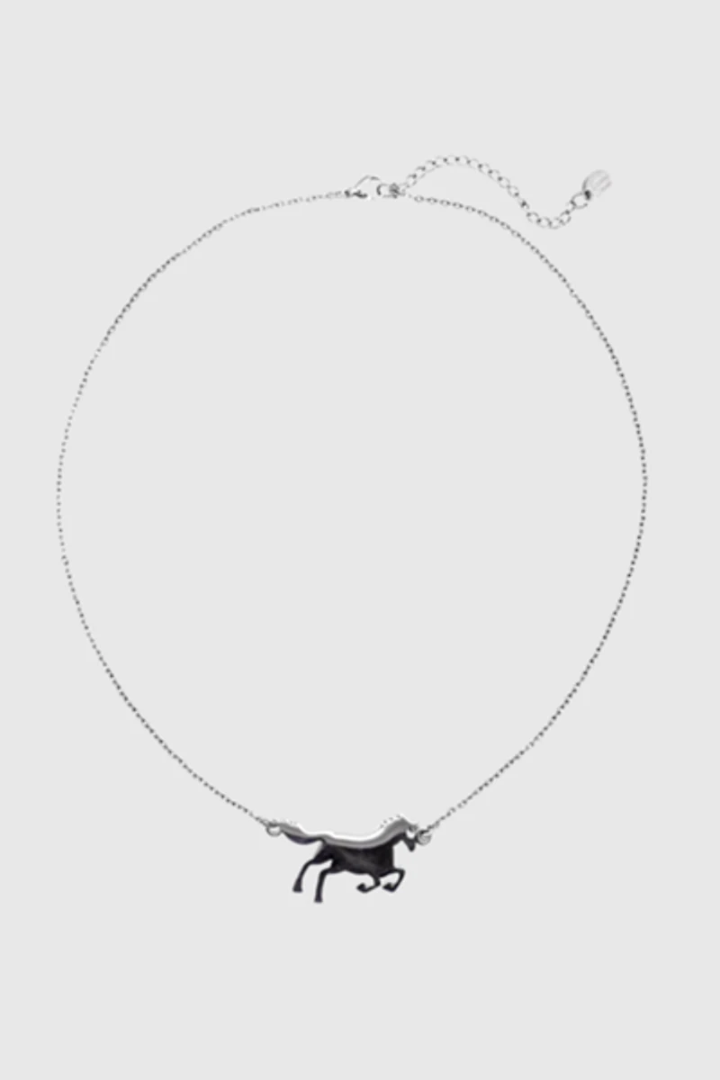 Gemini Jewels Fire Horse Necklace