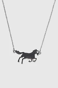 Gemini Jewels Fire Horse Necklace