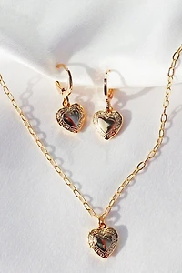 Gemini Jewels Memories Heart Locket Necklace