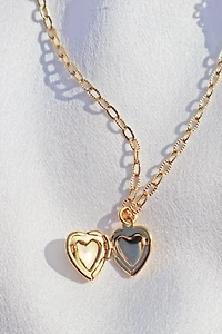 Gemini Jewels Memories Heart Locket Necklace