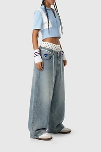 Aelfric Eden Double Waist Super Baggy Jeans