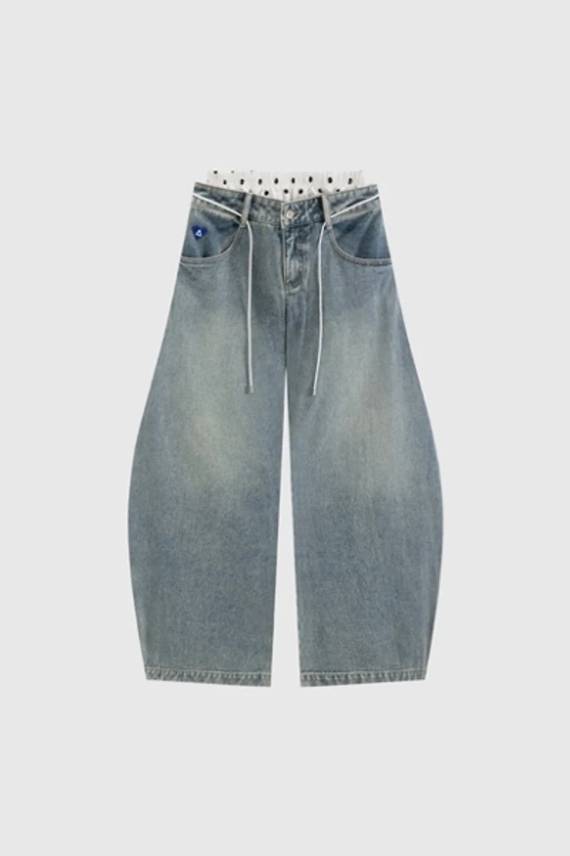 Aelfric Eden Double Waist Super Baggy Jeans
