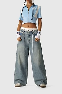 Aelfric Eden Double Waist Super Baggy Jeans