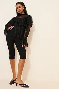 Endless Rose Ruffled Lace Blouse