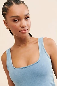Good American Modern Tank Bodysuit