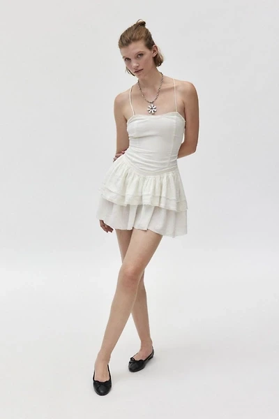 Kimchi Blue Desi Drop-Waist Mini Dress