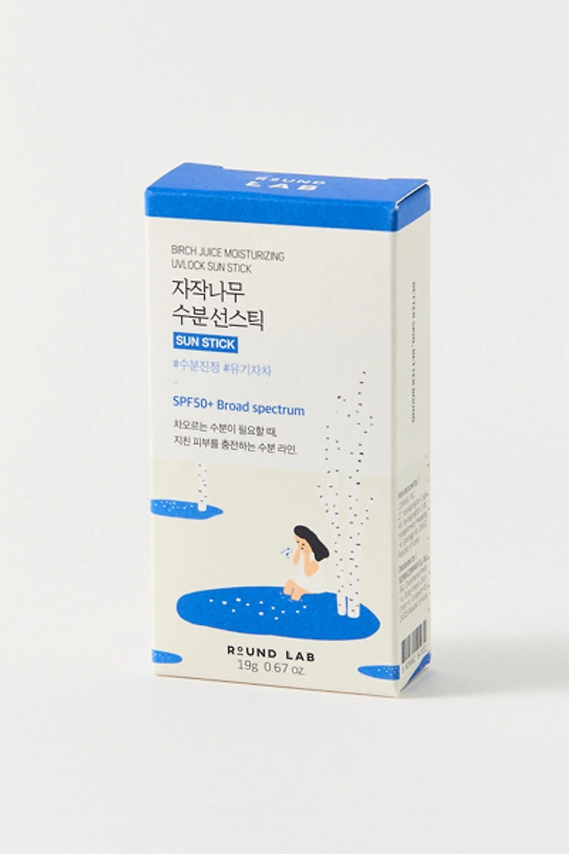 Round Lab Birch Juice Moisturizing UVLock SPF 50+ Sun Stick Sunscreen