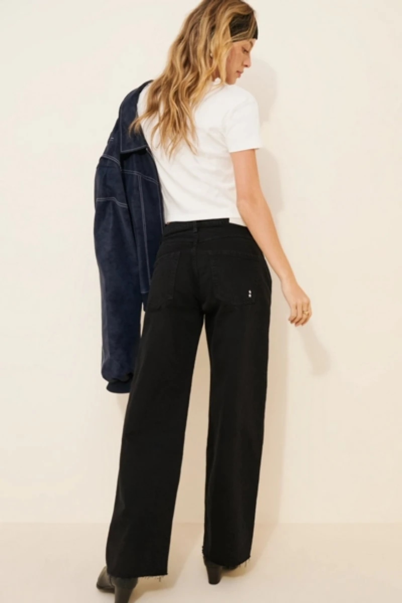 Icon Denim Bea Wide-Leg Jeans