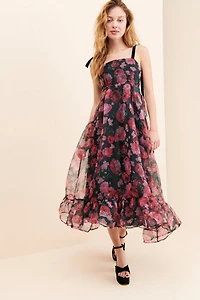 Sister Jane Tania Floral Organza Dress