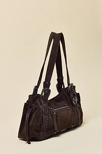 BDG Lou Suede Shoulder Bag