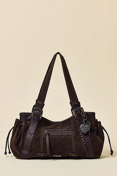 BDG Lou Suede Shoulder Bag