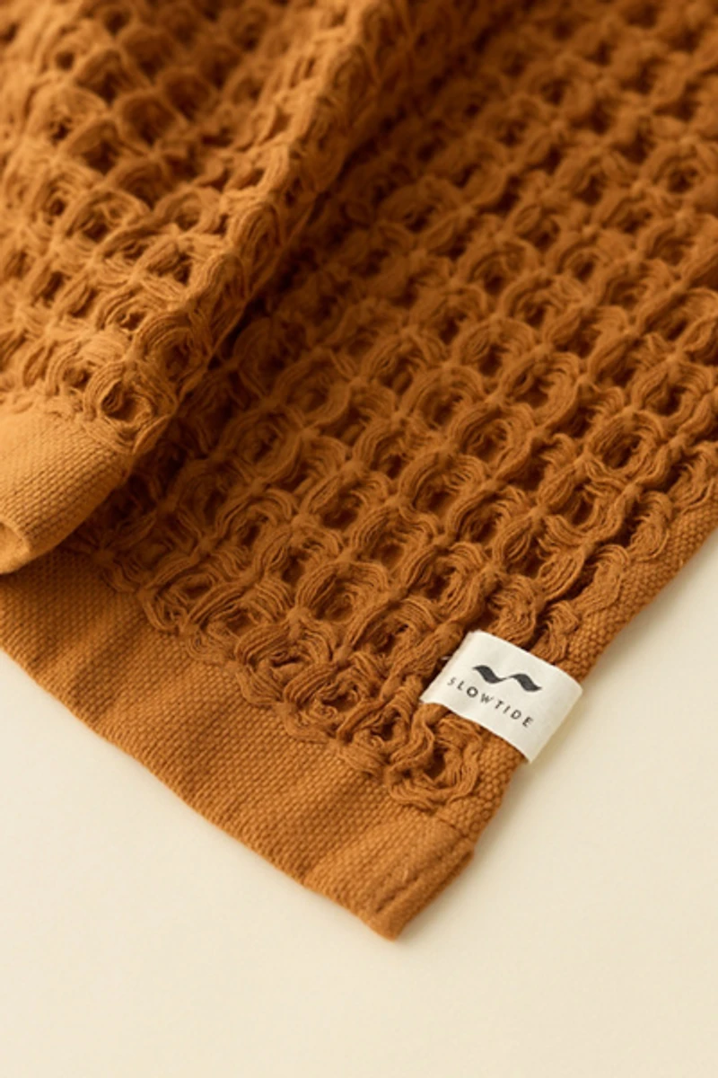 Slowtide Guild Waffle Hand Towel
