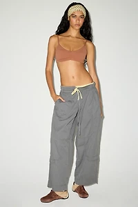 Out From Under Reformer Cinch-Front Sports Bra