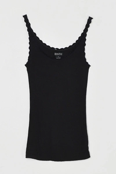 Vintage Y2k Lucky Brand Lace-Edged Tank