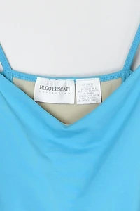 Vintage Y2k Aqua-Blue Dress
