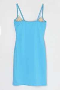 Vintage Y2k Aqua-Blue Dress